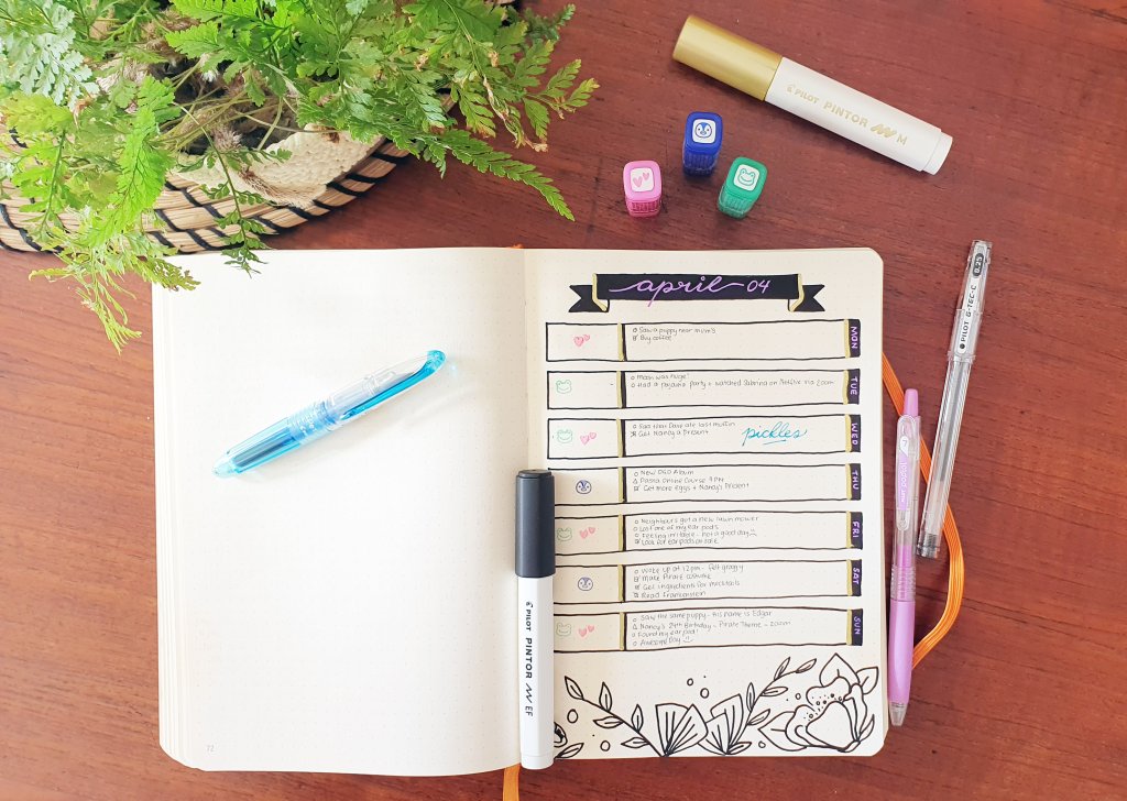 168网澳洲5结果官方PILOT Pens selection of pens and markers being used for Bullet Journalling.